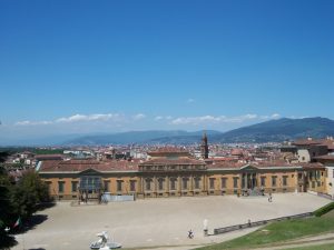 Palazzo Pitti vue des jardins Boboli
