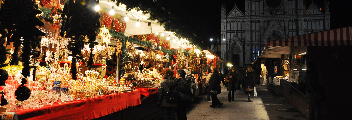Marché de Noel Florence décembre