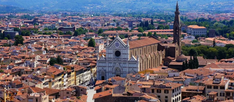 Vue de Santa Croce