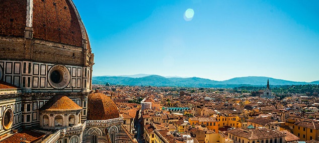 Vue sur les toits de Florence