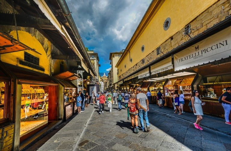 Florence bagages shopping