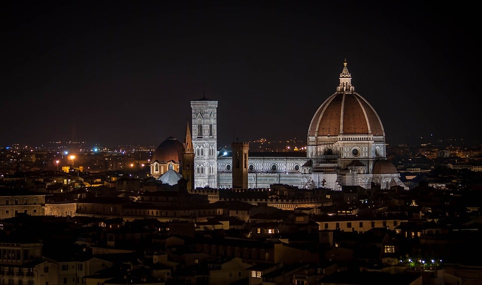 Florence Duomo de nuit