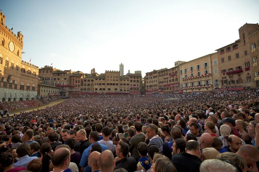 Jour de Palio à Sienne