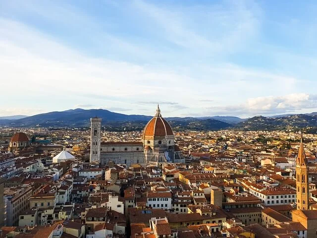 Vue plongeante Florence